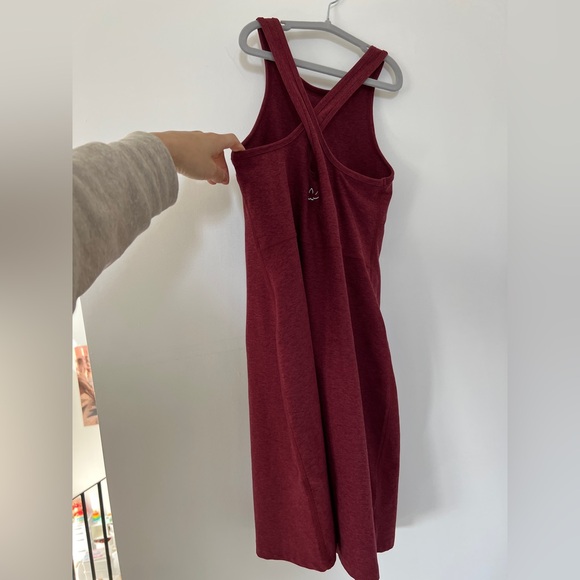 Beyond yoga red dress cross back S - Picture 3 of 5